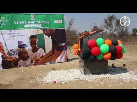 Groundbreaking: Caleb Esnart Munzele Health Centre