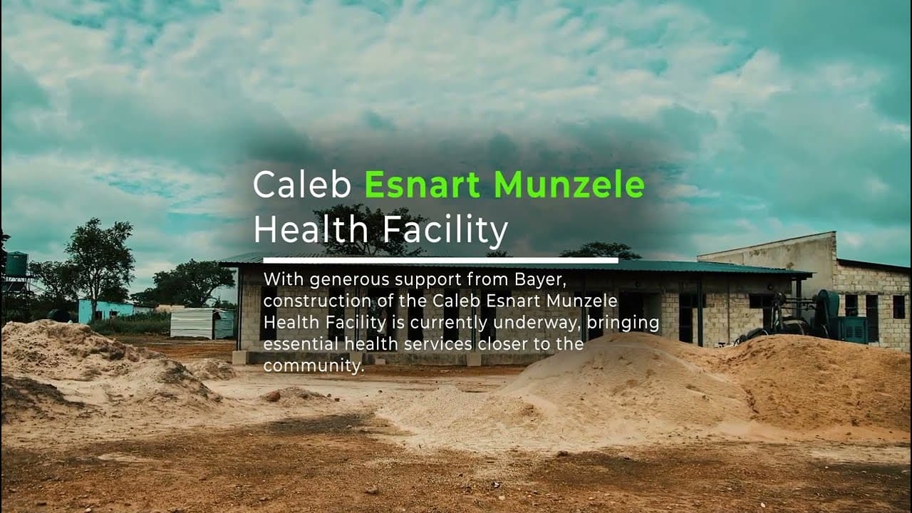 Construction Progress: Caleb Esnart Munzele Health Facility
