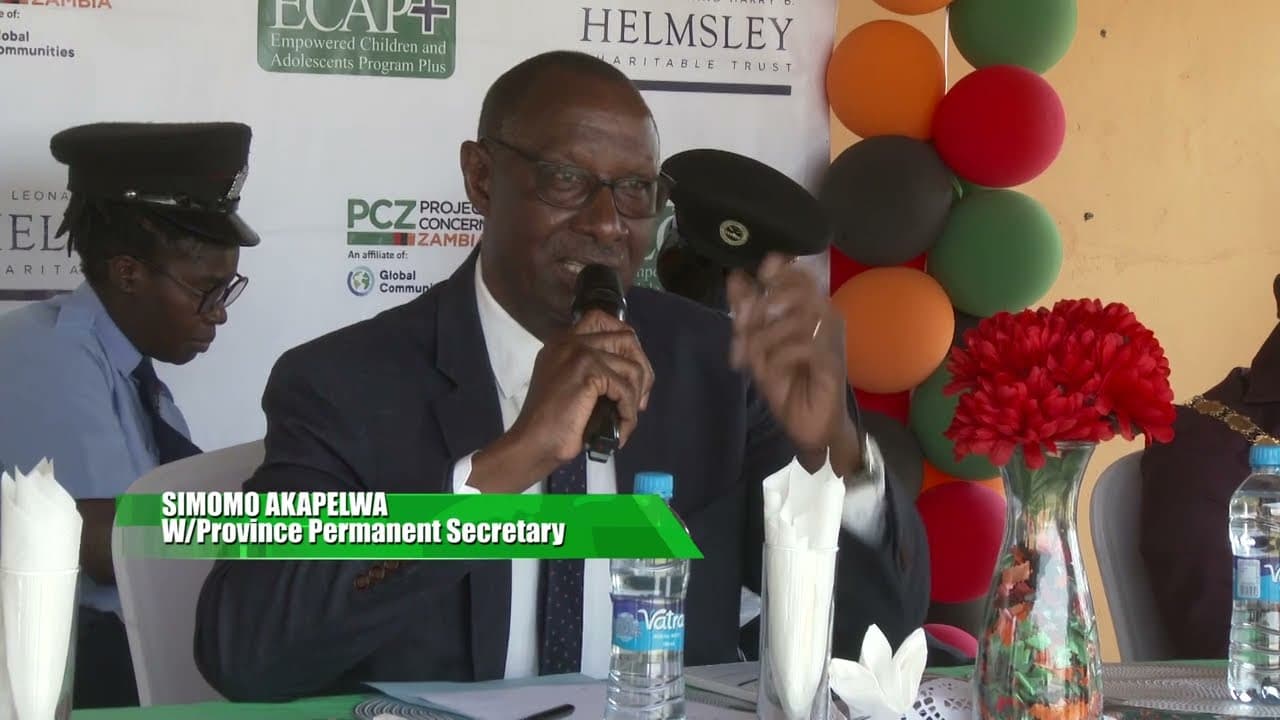 ECAP+ Launch — Western Province, Mongu